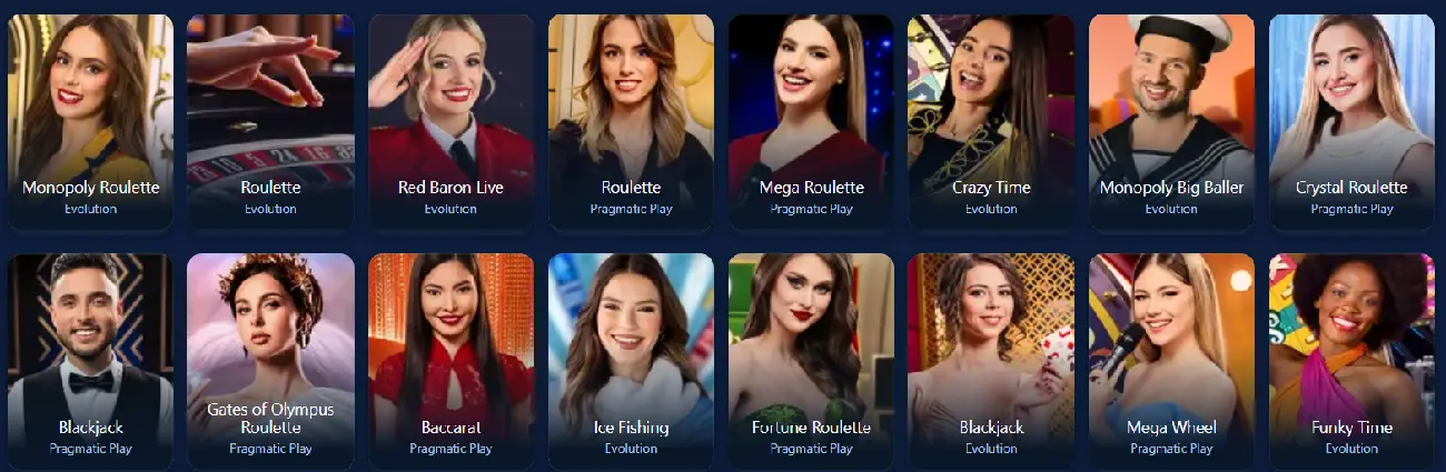 Winner Island live casino